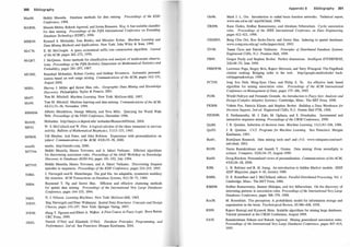 300 Bibliography
Man98.
MAR96.
MBK99.
McC76.
McQ67.
MCSOO.
MHOl.
Mit97.
Mit99.
MMM96.
MobOO.
MP43.
MPROO.
msnOO.
MTV94.
MTV95.
NH84.
NH94.
Ni165.
NW97.
NW99.
0001.
Heikki Mannila. Database methods for data mining. Proceedings o
f the KDD
Con
f
erence, 1 998.
Manish Mehta, Rakesh Agrawal, and Jorma Rissanen. Sliq: A fast scalable classifier
for data mining. Proceedings o
f the Fifth International Con
f
erence on Extending
Database T
echnology (EDBT), 1996.
Ryszard S. Michalski, Ivan Bratko, and Miroslav Kubat. Machine Learning and
Data Mining Methods and Applications. New York: John Wiley & Sons, 1999.
E. M. McCreight. A space economical suffix tree construction algorithm. Journal
o
f the ACM, pages 262-272, 1976.
J. McQueen. Some methods for classificaiton and analysis of multivariate observa­
tions. Proceedings of the Fifth Berkeley Symposium on Mathematical Statistics and
Probability, pages 28 1-297, 1967.
Bamshad Mobasher, Robert Cooley, and Jaideep Srivastava. Automatic personal­
ization b�sed on web usage mining. Communications o
f the ACM, pages 142-151,
August 2000.
Harvey J. Miller �d Jiawei Han, eds., Geographic Data Mining and Knowledge
Discovery. Philadelphia: Taylor & Francis, 2001 .
Tom M . Mitchell. Machine Learning. New York: McGraw-Hill, 1997.
Tom M. Mitchell. Machine learning and data mining. Communications o
fthe ACM,
42( 1 1):3 1-36, November 1999.
Alberto Mendelzon, George Mihaila, and Tova Milo. Querying the World Wide
Web. Proceedings of the PDIS Con
f
erence, December 1996.
Mobasher. http://maya.cs.depaul.edu/ mobasher/ResearchOO.htrnl, 2000.
W. S. McCulloch and W. Pitts. A logical calculus of the ideas immanent in nervous
activity. Bulletin o
fMathematical Biophysics, 5 : 1 1 5-133, 1 943 .
Udi Manber, Ash Pater, and John Robison. Experience with personalization on
yahoo! Communications of the ACM, 43(8):35-39, 2000.
msnbc. http://msnbc.com, 2000.
Heikki Mannila, Hannu Toivonen, and A. Inkeri Verkarno. Efficient algorithms
for discovering associaton rules. Proceedings o
f the AAAI W
orkshop on Knowledge
Discovery in Databases (KDD-94), pages 1 8 1-192, July 1 994.
Heikki Mannila, Hannu Toivonen, and A. lnkeri Verkamo. Discovering frequent
episodes in sequences. Proceedings o
f the KDD Con
ference, pages 210-215, 1995.
J. Nievergelt and H. Hinterberger. The grid file: An adaptable, symmetric multikey
file structure. ACM Transactions on Database Systems, 9(1):38-7 1 , 1 984.
Raymond T. Ng and Jiawei Han. Efficient and effective clustering methods
for spatial data mining. Proceedings o
f the International V
ery Large Databases
Conf
erence, pages 144-155, 1994.
N. J. Nilsson. Learning Machines. New York: McGraw-Hill, 1965.
Ji.irg Nievergelt and Peter Widmayer. Spatial Data Structures: Concepts and Design
Choices, pages 1 53-197. New York: Springer Verlag, 1997.
Hung T. Nguyen and Elbert A. Walker. A First Course in Fuzzy Logic. Boca Raton:
CRC Press, 1999.
Patrick O'Neil and Elizabeth O'Neil. Database Principles, Programming, and
Perj01mance, 2nd ed. San Francisco: Morgan Kaufmann, 2001.
Orr96.
ORS98.
OSDH93.
OV99.
PB99.
PBMW98.
PCY95.
PG98.
PKB98.
PZOD99.
Qui86.
Qui93.
ResO l .
RG99.
RieOO.
RJ86.
RM86.
RMS98.
Ros58.
RS99.
SA95.
Appendix B Bibliography 301
Mark J. L. Orr. Introduction to radial basis function networks. Technical report,
www.anc.ed.ac.uk/ mjo/rbf.htrnl, 1996.
Banu Ozden, Sridhar Ramaswamy, and Abraham Silberschatz. Cyclic association
rules. Proceedings o
f the IEEE International Con
f
erence on Data Engineering,
pages 412-421, 1998.
Beng Chin Ooi, Ron Sacks-Davis, and Jiawei Han. Indexing in spatial databases.
www.comp.nus.edu.sg/ ooibc/papers.htrnl, 1993.
Tamer bzsu and Patrick Valduriez. Principles o
f Distributed Database Systems.
Englewood Cliffs, N.J.: Prentice Hall, 1999.
Gregor Purdy and Stephen Brobst. Perfect dimensions. Intelligent ENTERPRISE,
2(8):48-53, June 1999.
Lawrence Page, Sergey Brin, Rajeev Motwani, and Terry Winograd. The PageRank
citation ranking: Bringing order to the web. http://google.stanford.edu/ back­
rub/pageranksub.ps, 1 998.
Jong Soo Park, Ming-Syan Chen, and Philip S. Y
u. An effective hash based
algorithm for mining association rules. Proceedings o
f the ACM International
Con
f
erence on Management o
fData, pages 175-186, 1995.
Witold Pedrycz and Fernando Gomide. An Introduction to Fuzzy Sets: Analysis and
Design (Complex Adaptive Systems). Cambridge, Mass.: The MIT Press, 1998.
Vidette Poe, Patricia Klauer, and Stephen Brobst. Building a Data W
arehouse f
or
Decision Support, 2nd ed. Englewood Cliffs, N.J.: F'rentic Hall PTR, 1998.
S. Parthasarathy, M. J. Zaki, M. Ogihara, and S. Dwarkadas. Incremental and
interactive sequence mining. Proceedings of the CIKM Con
f
erence, 1999.
J. R. Quinlan. Induction of decision trees. Machine Learning, 1 1 (1):8 1-106, 1986.
J. R. Quinlan. C4.5: Programs f
or Machine Learning. San Francisco: Morgan
Kaufmann, 1993.
RuleQuest Research. Data mining tools see5 and c5.0. www.rulequest.com/see5-
info.htrnl, 2001.
Naren Ramakrishnan and Ananth Y. Grama. Data mining: From serendipity to
science. Computer, 32(8):34-37, August 1999.
Doug Riecken. Personalized views of personalization. Communications ofthe ACM,
43(8):26-28, 2000.
L. R. Rabiner and B . H. Juang. An introduction to hidden Markov models. IEEE
ASSP Magazine, pages 4-16, January 1986.
D. E. Rumelhart and J. McClelland, editors. Parallel Distributed Processing, V
ol. 1.
Cambridge, Mass. : The MIT Press, 1986.
Sridhar Ramaswamy, Sameer Maha
jan, and Avi Silberschatz. On the discovery of
interesting patterns in association rules. Proceedings ofthe International V
ery Large
Databases Con
f
erence, pages 368-379, 1998.
M. Rosenblatt. The perceptron: A probabilistic model for information storage and
organization in the brain. Psychological Review, 65:386-408, 1958.
Rajeev Rastogi and Kyuseok Shim. Scalable algorithms for mining large databases.
Tutorial presented at the CIKM Conference, August 1999.
Ramakrishnan Srikant and Rakesh Agrawal. Mining generalized association rules.
Proceedings o
f the International V
ery Large Databases Con
f
erence, pages 407-419,
1995.
 