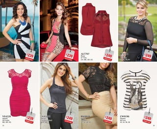 3433
$239PC2916784
VB4310
Vestido
10 Negro
CH, ME, GR
$239PC6916777
VE4228
Vestido
28 Fiusha
ME, GR, XG
$249PC8017412
AL7707
Blusa
07 Tinto
CH, ME, GR, XG
$249PC0317413
BW0810
Blusón
10 Negro
32, 34, 36, 40
$239PC1516758
VD6610
Vestido
10 Negro
ME, GR, XG
$249PC1017484
AA3233
Blusa
33 Gris Oxford
CH, GR
$249PC9817414
BF4310
Blusón
10 Negro
32, 34, 36, 38
$249PC9417403
CW0196
Playera
96 Ivory
32, 34, 36, 38
 