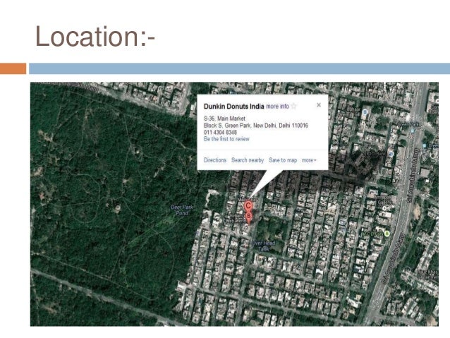 Dunkin Donuts Ppt