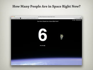 How Many People Are in Space Right Now?
 