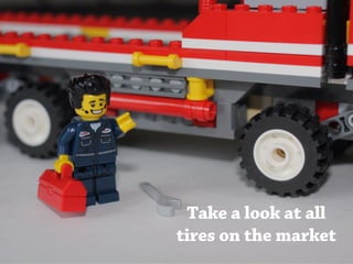 Take a look at all
tires on the market
 