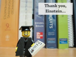 Thank you,
Einstein...
 