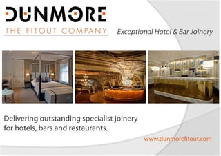 Dunmore fitout portfolio 2012cs
