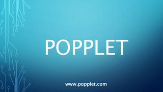 POPPLET
www.popplet.com
 