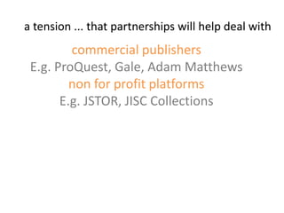 and if you want senior support and buy in for your digital strategy, it needs to fit in with your university’s focus