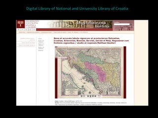 Digital Library of National and University Library of Croatia
 