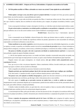 Crises e Dores Coletivas e Familiares