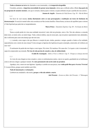 Crises e Dores Coletivas e Familiares