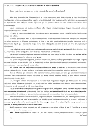 Crises e Dores Coletivas e Familiares