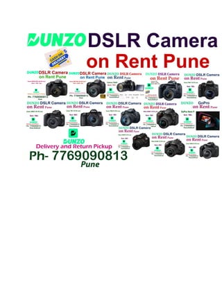 Dunzo DSLR Camera Rent in Pune.pdf
