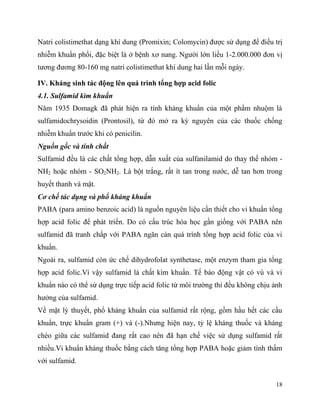 [Duoc ly] khang sinh khang nam (tltk - co van anh) | PDF