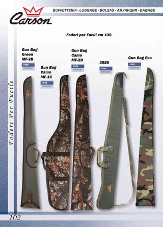 Leo pesca - Catalogo Carson Buffetteria