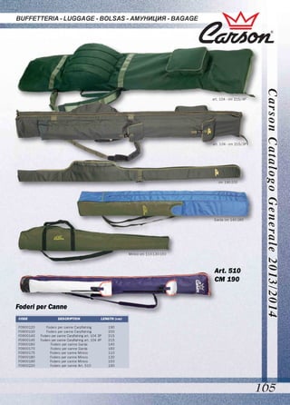 Leo pesca - Catalogo Carson Buffetteria