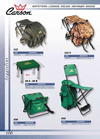 Leo pesca - Catalogo Carson Buffetteria