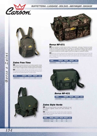 Leo pesca - Catalogo Carson Buffetteria