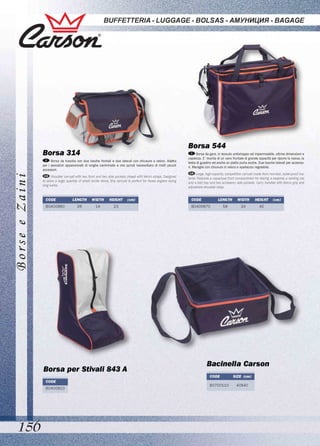 Leo pesca - Catalogo Carson Buffetteria