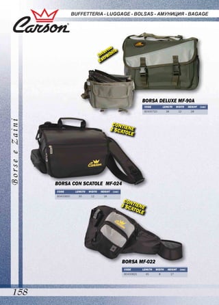 Leo pesca - Catalogo Carson Buffetteria