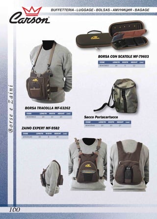 Leo pesca - Catalogo Carson Buffetteria