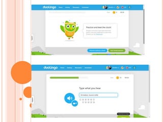 Uso de Duolingo en la Computadora