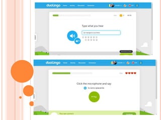 Uso de Duolingo en la Computadora