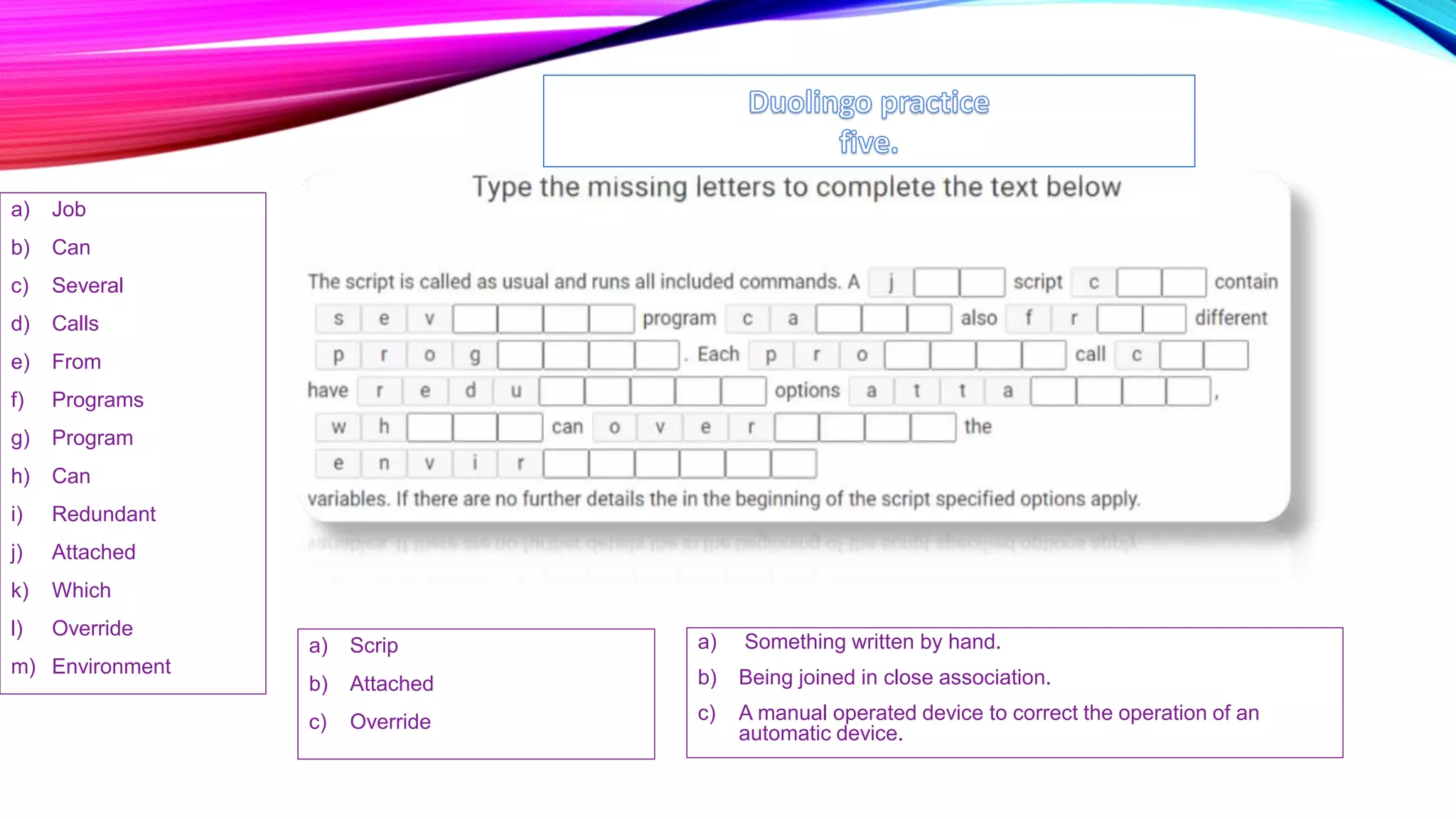 Duolingo Practice pptx duolingo-practice-pptx