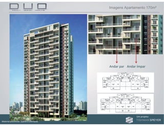 Um projeto: Um projeto:
Material preliminar, sujeito a alteração.
Andar par Andar ímpar
 
