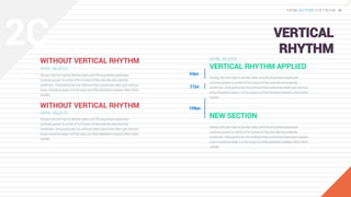 VERTICAL
RHYTHM
2C
 