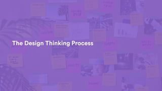 The Design Thinking Process
 