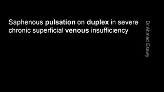 Duplex peripheral veins