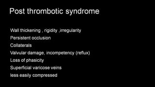 Duplex peripheral veins