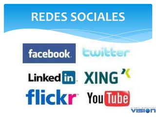 REDES SOCIALES
 