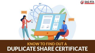 Understand How to Find out a Duplicate Share Certificate