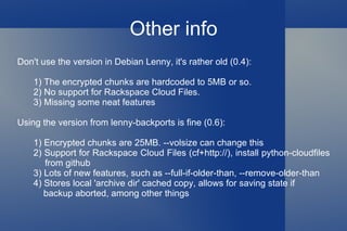 Supports multiple protocols for destination 