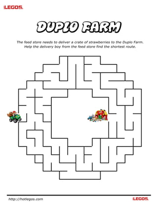 Duplo Farm Maze 2