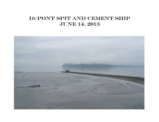 Dupont Spit and Cement ship
June 14, 2013
 