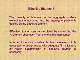 Durability of bituminous mix ce 463 | PPT | Free Download