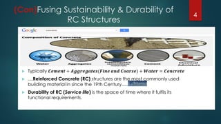 Durability of Reinforced Concrete – A major player in Environmental ...
