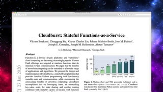 Serverless at the end of the Universe
