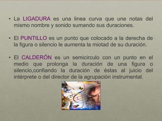 Los SILENCIOS son signos que representan duración y no tienen sonido.
