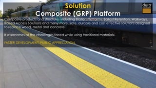 Composite (GRP) Railway Stations & Solutions | PDF