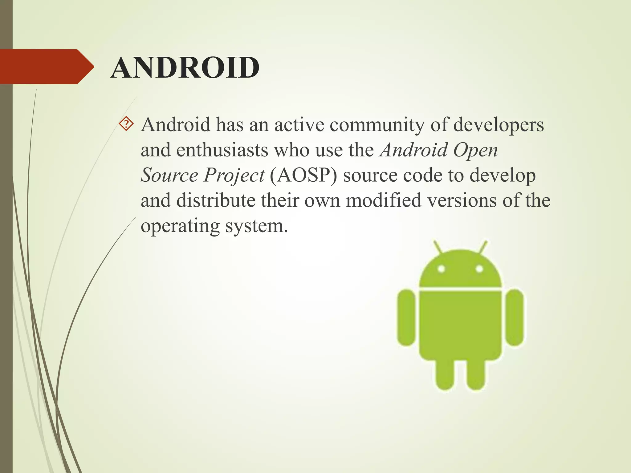 Home automation using android mobiles | PPTX | Technology & Computing