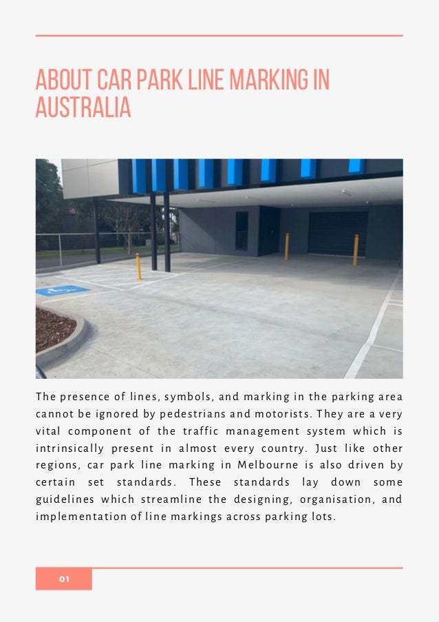 Does Your Car Park Line Marking Meet Australian Standards?
