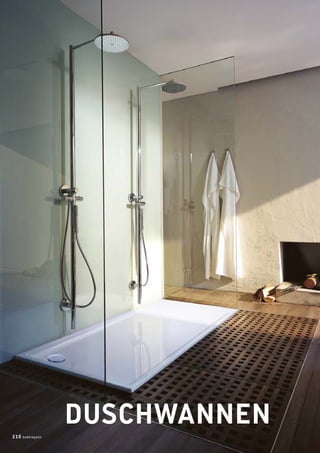 DUSCHWANNEN
210 badmagazin
 