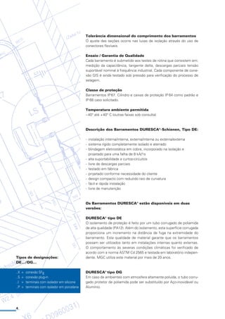 Duresca Busbar System Medium Voltage (Indoor & Outdoor) | PDF