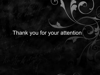 Thank you for your attention
 