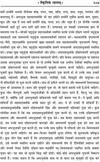 207
’Êÿ¥ „UÊÕÊ¥◊¥ ™§¬⁄U‚ ŸËøÃ∑§ ‡Ê¢π, ÉÊá≈UÊ, ¬Ê‡Ê, ‡ÊÁQ§, Œá«U, …UÊ‹, œŸÈ·, ¬ÊŸ¬ÊòÊ •ÊÒ⁄U
∑§◊á«U‹È „Ò¥U– •c≈U÷È¡Ê ◊„UÊ‚⁄USﬂÃË∑§ ÷Ë øÊ⁄U ŒÊÁ„UŸ „UÊÕÊ¥◊¥ ¬ÍﬂÊ¸Q§ ∑˝§◊‚ ’ÊáÊ, ◊È‚‹,
‡ÊÍ‹ •ÊÒ⁄U ø∑˝§ „Ò¥U ÃÕÊ ’Êÿ¥ „UÊÕÊ¥◊¥ ‡Ê¢π, ÉÊá≈UÊ, „U‹ •ÊÒ⁄U œŸÈ· „Ò¥U– ßŸ ÃËŸÊ¥∑§ äÿÊŸ∑§
Áﬂ·ÿ◊¥ ∑§„UË „ÈUß¸ •ãÿ ‚Ê⁄UË ’ÊÃ¥ S¬c≈U „Ò¥U– Ãà¬‡øÊÃ˜Ô ßŸ ‚’∑§Ë ©U¬Ê‚ŸÊ∑§Ê ∑˝§◊ ÿÊ¥
’Ã‹ÊÿÊ ªÿÊ „ÒUó’Ëø◊¥ øÃÈ÷È¸¡Ê ◊„UÊ‹ˇ◊Ë∑§Ê SÕÊÁ¬Ã ∑§⁄U∑§ ©UŸ∑§ ŒÁˇÊáÊ ÷Êª◊¥ øÃÈ÷È¸¡Ê
◊„UÊ∑§Ê‹Ë ÃÕÊ ﬂÊ◊÷Êª◊¥ øÃÈ÷È¸¡Ê ◊„UÊ‚⁄USﬂÃË∑§Ë SÕÊ¬ŸÊ ∑§⁄U– ◊„UÊ∑§Ê‹Ë∑§ ¬Îc∆U÷Êª◊¥
L§º˝-ªÊÒ⁄UË, ◊„UÊ‹ˇ◊Ë∑§ ¬Îc∆U÷Êª◊¥ ’˝rÊÔÊ-‚⁄USﬂÃË ÃÕÊ ◊„UÊ‚⁄USﬂÃË∑§ ¬Îc∆U÷Êª◊¥ ÁﬂcáÊÈ-
‹ˇ◊Ë∑§Ë ¬Í¡Ê ∑§⁄U– Á»§⁄U øÃÈ÷È¸¡Ê ◊„UÊ‹ˇ◊Ë∑§ ‚Ê◊Ÿ ◊äÿ÷Êª◊¥ •c≈UÊŒ‡Ê÷È¡Ê∑§Ê SÕÊÁ¬Ã
∑§⁄U– ßŸ∑§Ê ◊Èπ øÃÈ÷È¸¡Ê ◊„UÊ‹ˇ◊Ë∑§Ë •Ê⁄U „UÊªÊ– •c≈UÊŒ‡Ê÷È¡Ê∑§ ŒÁˇÊáÊ÷Êª◊¥ •c≈U÷È¡Ê
◊„UÊ‚⁄USﬂÃË •ÊÒ⁄U ﬂÊ◊÷Êª◊¥ Œ‡ÊÊŸŸÊ ◊„UÊ∑§Ê‹Ë ⁄U„¥UªË– ÿÁŒ ∑§ﬂ‹ •c≈UÊŒ‡Ê÷È¡Ê ÿÊ Œ‡ÊÊŸŸÊ
•ÕﬂÊ •c≈U÷È¡Ê∑§Ê ¬Í¡Ÿ ∑§⁄UŸÊ „UÊ ÃÊ ßŸ◊¥‚ Á∑§‚Ë ∞∑§ •÷Ëc≈U ŒﬂË∑§Ê SÕÊÁ¬Ã ∑§⁄U∑§
©UŸ∑§ ŒÁˇÊáÊ÷Êª◊¥ ∑§Ê‹ •ÊÒ⁄U ﬂÊ◊÷Êª◊¥ ◊ÎàÿÈ∑§Ë SÕÊ¬ŸÊ ∑§⁄UŸË øÊÁ„Uÿ– •c≈U÷È¡Ê∑§Ë
¬Í¡Ê◊¥ ∑È§¿U Áﬂ‡Ê·ÃÊ „ÒU– ÿÁŒ ∑§ﬂ‹ •c≈U÷È¡Ê∑§Ë ¬Í¡Ê ∑§⁄UŸË „UÊ ÃÊ ©UŸ∑§ ‚ÊÕ ©UŸ∑§Ë
’˝ÊrÊÔË, ◊Ê„U‡ﬂ⁄UË, ∑§ÊÒ◊Ê⁄UË, ﬂÒcáÊﬂË, ﬂÊ⁄UÊ„UË, ŸÊ⁄UÁ‚¢„UË, ∞ãº˝Ë, Á‡ÊﬂŒÍÃË •ÊÒ⁄U øÊ◊Èá«UÊóßŸ
ŸÊÒ ‡ÊÁQ§ÿÊ¥∑§Ë ÷Ë ¬Í¡Ê ∑§⁄UŸË øÊÁ„Uÿ– ‚ÊÕ „UË ŒÊÁ„UŸ ÷Êª◊¥ L§º˝ •ÊÒ⁄U ﬂÊ◊÷Êª◊¥ ÁﬂŸÊÿ∑§∑§Ê
¬Í¡Ÿ ÷Ë •Êﬂ‡ÿ∑§ „ÒU– ∑§Ê‹ •ÊÒ⁄U ◊ÎàÿÈ∑§Ë ¬Í¡Ê ÷Ë, ¡Ê ¬„U‹ ’ÃÊÿË ªÿË „ÒU,„UÊŸË øÊÁ„Uÿ–
∑È§¿U ‹Êª ‡ÊÒ‹¬ÈòÊË •ÊÁŒ ŸﬂŒÈªÊ¸•Ê¥∑§Ê ŸÊÒ ‡ÊÁQ§ÿÊ¥◊¥ ª˝„UáÊ ∑§⁄UÃ „Ò¥U, Á∑§ãÃÈ ÿ„U ∆UË∑§
Ÿ„UË¥ „ÒU; ÄÿÊ¥Á∑§ ©Uã„¥U •c≈U÷È¡Ê∑§Ë ‡ÊÁQ§M§¬‚ ∑§„UË¥ Ÿ„UË¥ ’ÃÊÿÊ ªÿÊ „ÒU– ÿ ’˝ÊrÊÔË •ÊÁŒ
‡ÊÁQ§ÿÊ° „UË ◊„UÊ‚⁄USﬂÃË∑§ •¢ª‚ ¬˝∑§≈U „ÈUß¸ ÕË¥; •Ã— ÿ „UË ©UŸ∑§Ë ŸÊÒ ‡ÊÁQ§ÿÊ° „Ò¥U–
•c≈UÊŒ‡Ê÷È¡ÊŒﬂË∑§ ‚Ê◊Ÿ ŒÁˇÊáÊ÷Êª◊¥ Á‚¢„U •ÊÒ⁄U ﬂÊ◊÷Êª◊¥ ◊Á„U·∑§Ë ¬Í¡Ê ∑§⁄U– ∑È§¿U
‹ÊªÊ¥∑§Ê ∑§ÕŸ „ÒU Á∑§ ¡’ •c≈UÊŒ‡Ê÷È¡ÊŒﬂË∑§Ë ¬Í¡Ê ∑§⁄UŸË „UÊ, Ã’ ©UŸ∑§ ŒÁˇÊáÊ÷Êª◊¥
Œ‡ÊÊŸŸÊ •ÊÒ⁄U ﬂÊ◊÷Êª◊¥ •c≈U÷È¡Ê∑§Ë ÷Ë ¬Í¡Ê ∑§⁄U– ¡’ ∑§ﬂ‹ Œ‡ÊÊŸŸÊ∑§Ë ¬Í¡Ê ∑§⁄UŸË
„UÊ, Ã’ ©UŸ∑§ ‚ÊÕ ŒÁˇÊáÊ÷Êª◊¥ ∑§Ê‹∑§Ë •ÊÒ⁄U ﬂÊ◊÷Êª◊¥ ◊ÎàÿÈ∑§Ë ¬Í¡Ê ∑§⁄U ÃÕÊ ¡’
∑§ﬂ‹ •c≈U÷È¡Ê∑§Ë ¬Í¡Ê ∑§⁄UŸË „UÊ, Ã’ ©UŸ∑§ ‚ÊÕ ¬ÍﬂÊ¸Q§ ŸÊÒ ‡ÊÁQ§ÿÊ¥ •ÊÒ⁄U L§º˝-ÁﬂŸÊÿ∑§∑§Ë
÷Ë ¬Í¡Ê ∑§⁄UŸË øÊÁ„Uÿ– ÿ„U ∑˝§◊-Áﬂ÷Êª ŒπŸ◊¥ ‚ÈãŒ⁄U „UÊŸ¬⁄U ÷Ë ◊Í‹¬Ê∆U∑§ ¬˝ÁÃ∑Í§‹
„ÒU– ∑È§¿U ‹Êª ∞‚Ê ∑§„UÃ „Ò¥U Á∑§ •c≈UÊŒ‡Ê÷È¡Ê •ÊÁŒ◊¥‚ Á¡‚∑§Ë ¬˝œÊŸÃÊ‚ ¬Í¡Ê ∑§⁄UŸË
„UÊ, ©U‚ ◊äÿ◊¥ SÕÊÁ¬Ã ∑§⁄U∑§ ŒÊÁ„UŸ •ÊÒ⁄U ﬂÊ◊÷Êª◊¥ ‡Ê· ŒÊ ŒÁﬂÿÊ¥∑§Ë SÕÊ¬ŸÊ ∑§⁄U
•ÊÒ⁄U ◊äÿ◊¥ ÁSÕÃ ŒﬂË∑§ ŒÁˇÊáÊ-ﬂÊ◊-¬Ê‡ﬂÙZU◊¥ L§º˝-ÁﬂŸÊÿ∑§∑§Ê SÕÊÁ¬Ã ∑§⁄U∑§ ‚’∑§Ê
¬Í¡Ÿ ∑§⁄U– ÿ„U ’ÊÃ ÷Ë ◊Í‹‚ Á‚h Ÿ„UË¥ „UÊÃË– ∑§Êß¸-∑§Êß¸ •c≈U÷È¡Ê∑§ ¬Í¡Ÿ◊¥ Áﬂ∑§À¬
◊ÊŸÃ „Ò¥U– ©UŸ∑§Ê ∑§„UŸÊ „ÒU Á∑§ •c≈U÷È¡Ê∑§ ‚ÊÕ ÿÊ ÃÊ ∑§Ê‹ ∞ﬂ¢ ◊ÎàÿÈ∑§Ë „UË ¬Í¡Ê ∑§⁄U
* ﬂÒ∑Î§ÁÃ∑¢§ ⁄U„Sÿ◊˜˜*
 