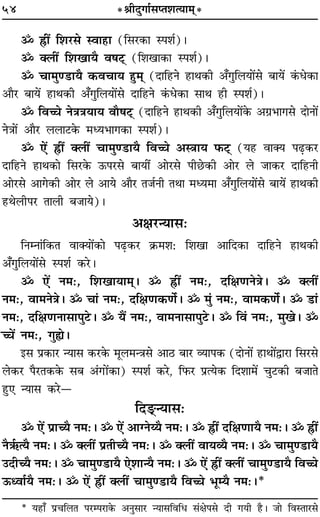 54 *üÊËŒÈªÊ¸‚åÃ‡ÊàÿÊ◊˜*
˙ OÔUË¥ Á‡Ê⁄U‚ SﬂÊ„UÊ (Á‚⁄U∑§Ê S¬‡Ê¸)–
˙ Ä‹Ë¥ Á‡ÊπÊÿÒ ﬂ·≈˜UÔ (Á‡ÊπÊ∑§Ê S¬‡Ê¸)–
˙ øÊ◊Èá«UÊÿÒ ∑§ﬂøÊÿ „ÈU◊˜Ô (ŒÊÁ„UŸ „UÊÕ∑§Ë •°ªÈÁ‹ÿÊ¥‚ ’Êÿ¥ ∑¢§œ∑§Ê
•ÊÒ⁄U ’Êÿ¥ „UÊÕ∑§Ë •°ªÈÁ‹ÿÊ¥‚ ŒÊÁ„UŸ ∑¢§œ∑§Ê ‚ÊÕ „UË S¬‡Ê¸)–
˙ ÁﬂìÊ ŸòÊòÊÿÊÿ ﬂÊÒ·≈˜UÔ (ŒÊÁ„UŸ „UÊÕ∑§Ë •°ªÈÁ‹ÿÊ¥∑§ •ª˝÷Êª‚ ŒÊŸÊ¥
ŸòÊÊ¥ •ÊÒ⁄U ‹‹Ê≈U∑§ ◊äÿ÷Êª∑§Ê S¬‡Ê¸)–
˙ ∞¥ OÔUË¥ Ä‹Ë¥ øÊ◊Èá«UÊÿÒ ÁﬂìÊ •SòÊÊÿ »§≈˜UÔ (ÿ„U ﬂÊÄÿ ¬…∏U∑§⁄U
ŒÊÁ„UŸ „UÊÕ∑§Ê Á‚⁄U∑§ ™§¬⁄U‚ ’ÊÿË¥ •Ê⁄U‚ ¬Ë¿U∑§Ë •Ê⁄U ‹ ¡Ê∑§⁄U ŒÊÁ„UŸË
•Ê⁄U‚ •Êª∑§Ë •Ê⁄U ‹ •Êÿ •ÊÒ⁄U Ã¡¸ŸË ÃÕÊ ◊äÿ◊Ê •°ªÈÁ‹ÿÊ¥‚ ’Êÿ¥ „UÊÕ∑§Ë
„UÕ‹Ë¬⁄U ÃÊ‹Ë ’¡Êÿ)–
•ˇÊ⁄UãÿÊ‚—
ÁŸêŸÊ¢Á∑§Ã ﬂÊÄÿÊ¥∑§Ê ¬…∏U∑§⁄U ∑˝§◊‡Ê— Á‡ÊπÊ •ÊÁŒ∑§Ê ŒÊÁ„UŸ „UÊÕ∑§Ë
•°ªÈÁ‹ÿÊ¥‚ S¬‡Ê¸ ∑§⁄U–
˙ ∞¥ Ÿ◊—, Á‡ÊπÊÿÊ◊˜Ô– ˙ OÔUË¥ Ÿ◊—, ŒÁˇÊáÊŸòÊ– ˙ Ä‹Ë¥
Ÿ◊—, ﬂÊ◊ŸòÊ– ˙ øÊ¢ Ÿ◊—, ŒÁˇÊáÊ∑§áÊ¸– ˙ ◊È¢ Ÿ◊—, ﬂÊ◊∑§áÊ¸– ˙ «UÊ¢
Ÿ◊—, ŒÁˇÊáÊŸÊ‚Ê¬È≈U– ˙ ÿÒ¥ Ÿ◊—, ﬂÊ◊ŸÊ‚Ê¬È≈U– ˙ Áﬂ¢ Ÿ◊—, ◊Èπ– ˙
ìÊ¥ Ÿ◊—, ªÈsÔ–
ß‚ ¬˝∑§Ê⁄U ãÿÊ‚ ∑§⁄U∑§ ◊Í‹◊ãòÊ‚ •Ê∆U ’Ê⁄U √ÿÊ¬∑§ (ŒÊŸÊ¥ „UÊÕÊ¥mÊ⁄UÊ Á‚⁄U‚
‹∑§⁄U ¬Ò⁄UÃ∑§∑§ ‚’ •¢ªÔUÊ¥∑§Ê) S¬‡Ê¸ ∑§⁄U, Á»§⁄U ¬˝àÿ∑§ ÁŒ‡ÊÊ◊¥ øÈ≈U∑§Ë ’¡ÊÃ
„ÈU∞ ãÿÊ‚ ∑§⁄Uó
ÁŒæ˜UãÿÊ‚—
˙ ∞¥ ¬˝ÊëÿÒ Ÿ◊—– ˙ ∞¥ •ÊÇŸƒÿÒ Ÿ◊—– ˙ OÔUË¥ ŒÁˇÊáÊÊÿÒ Ÿ◊—– ˙ OÔUË¥
ŸÒ´¸§àÿÒ Ÿ◊—– ˙ Ä‹Ë¥ ¬˝ÃËëÿÒ Ÿ◊—– ˙ Ä‹Ë¥ ﬂÊÿ√ÿÒ Ÿ◊—– ˙ øÊ◊Èá«UÊÿÒ
©UŒËëÿÒ Ÿ◊—– ˙ øÊ◊Èá«UÊÿÒ ∞‡ÊÊãÿÒ Ÿ◊—– ˙ ∞¥ OÔUË¥ Ä‹Ë¥ øÊ◊Èá«UÊÿÒ ÁﬂìÊ
™§äﬂÊ¸ÿÒ Ÿ◊—– ˙ ∞¥ OÔUË¥ Ä‹Ë¥ øÊ◊Èá«UÊÿÒ ÁﬂìÊ ÷ÍêÿÒ Ÿ◊—–*
* ÿ„UÊ° ¬˝øÁ‹Ã ¬⁄Uê¬⁄UÊ∑§ •ŸÈ‚Ê⁄U ãÿÊ‚ÁﬂÁœ ‚¢ˇÊ¬‚ ŒË ªÿË „ÒU– ¡Ê ÁﬂSÃÊ⁄U‚
 
