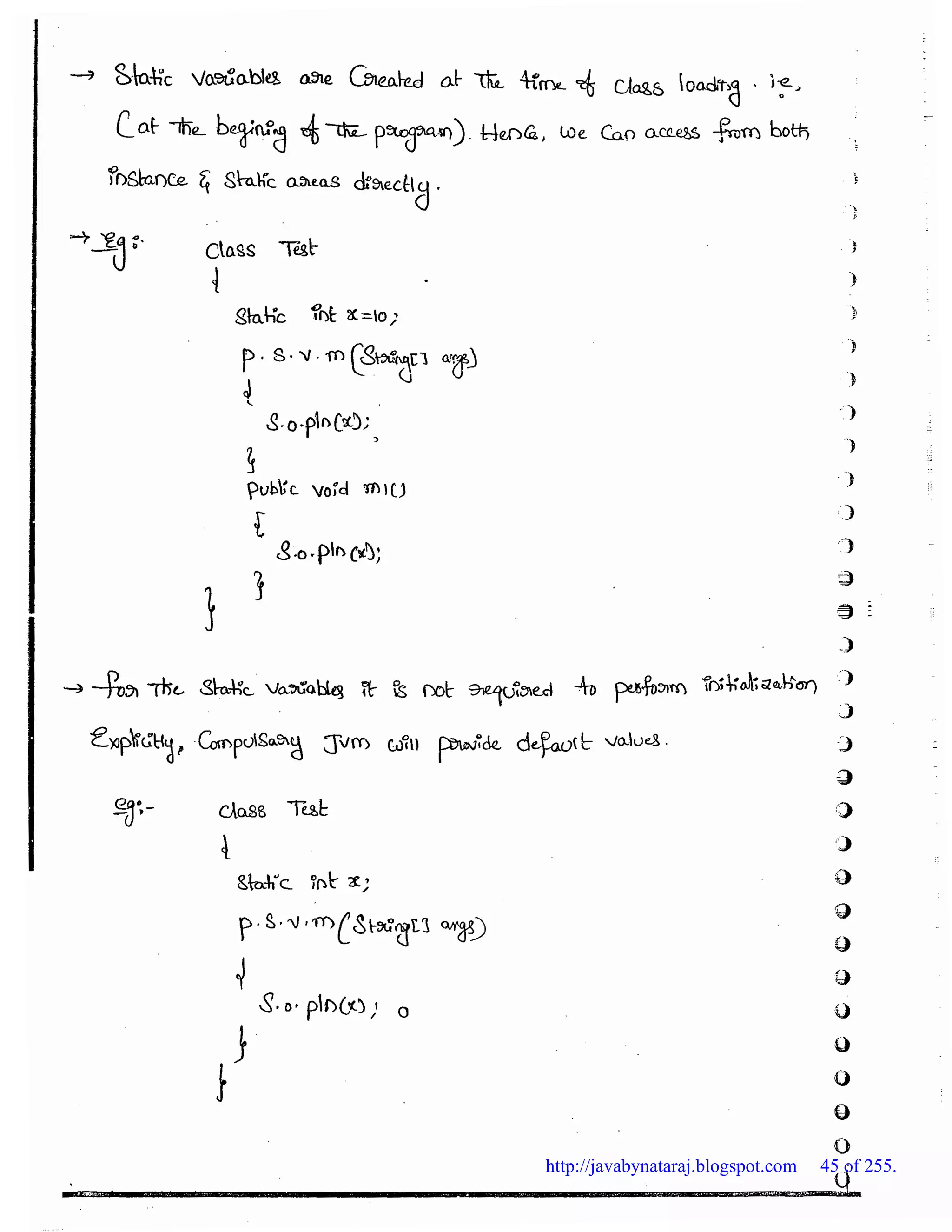 Durga soft scjp-notes-part-1-javabynataraj | PDF