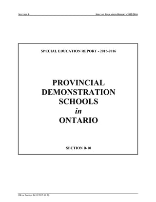Durham school district  spec-education_report