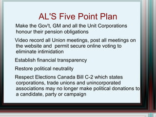 Unfunded Pension Liability An outstanding issue is the $8.9 million in unfunded liability for the Oshawa Pensions.  